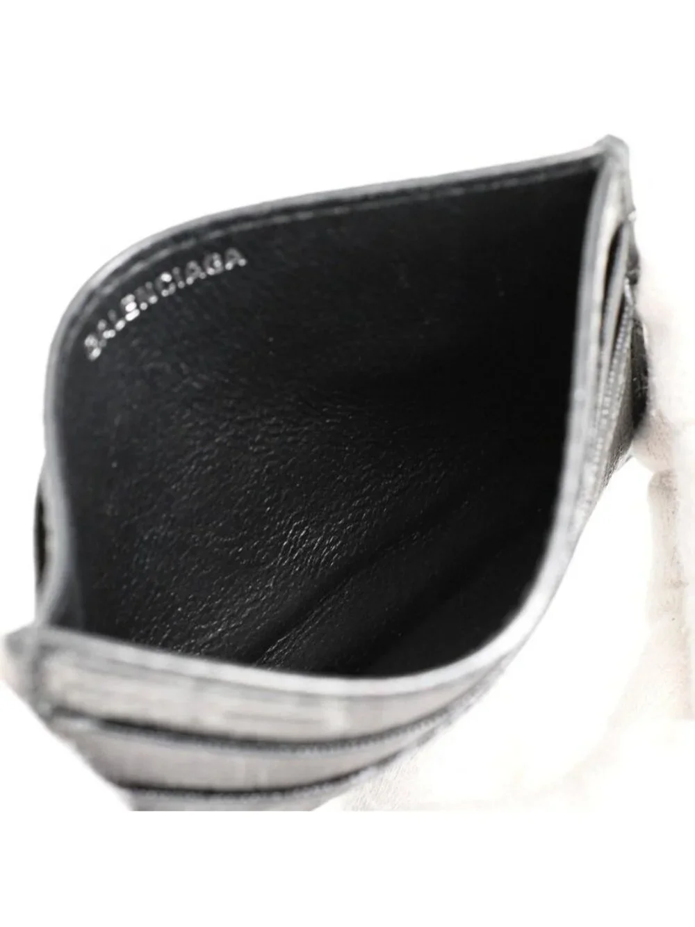 Balenciaga Card Case Card Holders Black